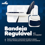 Cadeira de Alimentação 2 em 1 Pipdip Pandaloo