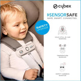 Cybex - Cloud T Sensorsafe Infant Car Seat, Mirage Grey - Pandaloo